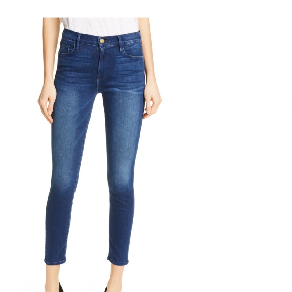 Skinny frame jeans